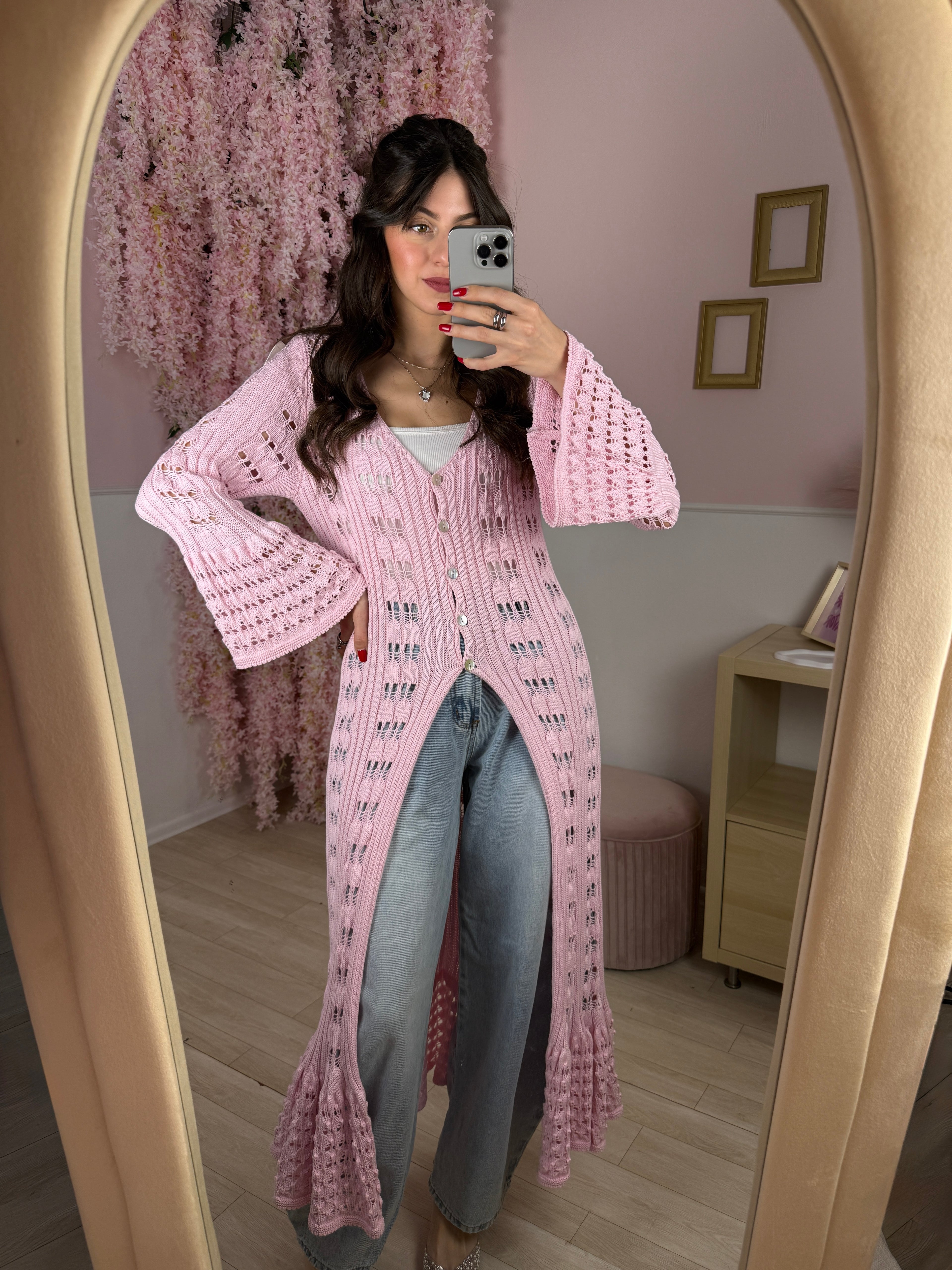 Cardigan Santa Fe lungo